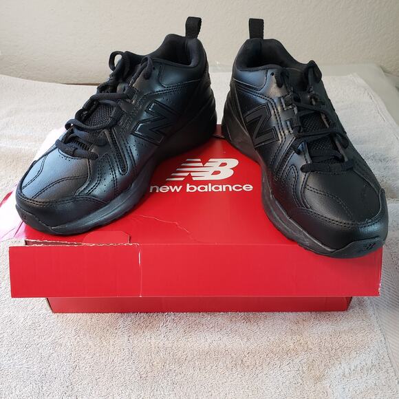 New Balance Shoes - New Balance 608 V5 Sneaker Womens 7 Black Cross Trainer Slip Resistant Workwear